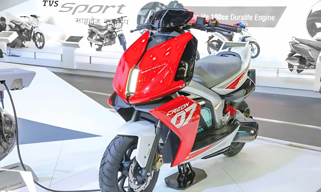 लॉन्च हुआ 50kmpl माइलेज वाला TVS Hybrid Scooter – ₹1.20 लाख प्रीमियम कीमत में जबरदस्त डिजाइन